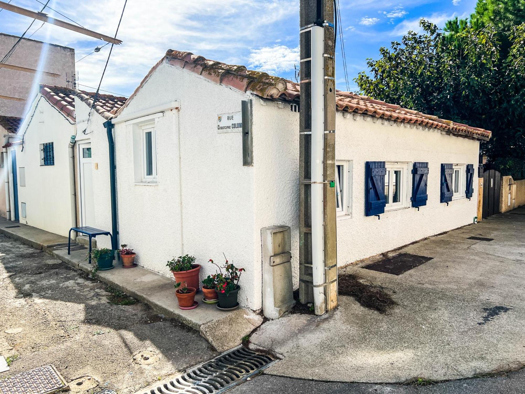 Maisonnette De Pecheur Chauffee Et Climatisee Port-la-Nouvelle Buitenkant foto